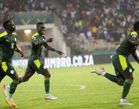 Senegal players
